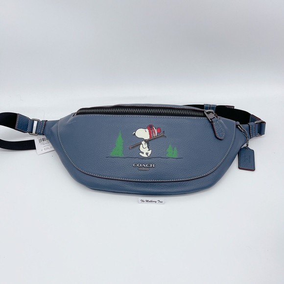 coach snoopy belt bag